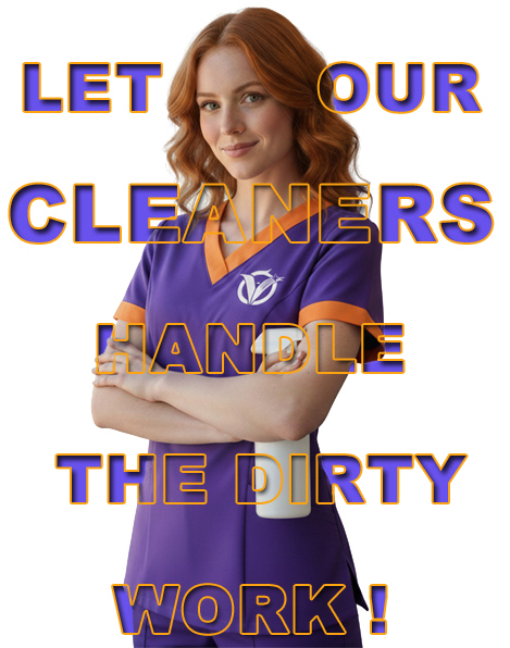 Let our cleaners handle the dirty work while you focus on whats important.